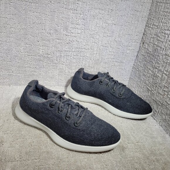 Allbirds Men's Size US 12 Dark Gray Wool Runners Dolphin Comfort Shoes - Picture 5 of 10